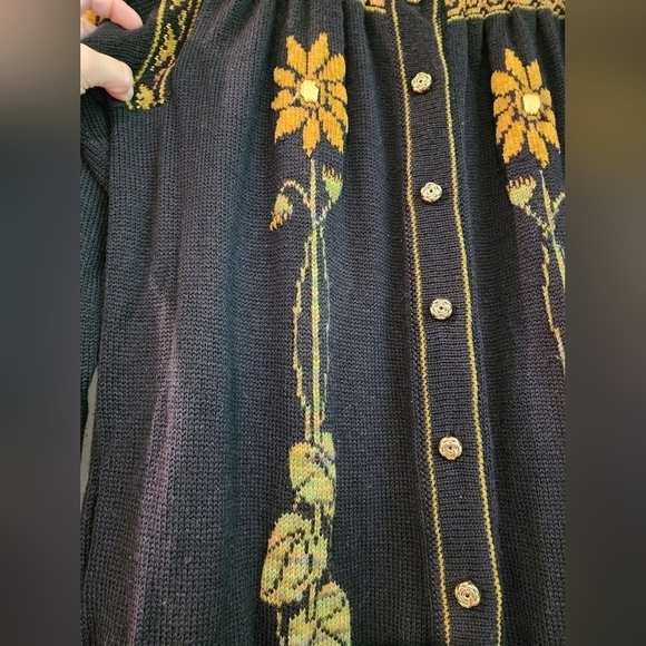 Vtg Maureen Goldie Designs 100% Pure Wool Sweater - Picture 10 of 12